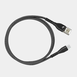  VoxForth's black 1metre double-sided durable Micro USB cable.